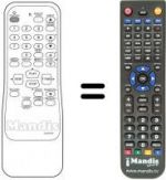 Telecomando equivalente Funai 14TVR1100