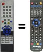 Telecomando equivalente EASY LIVING EL1406C