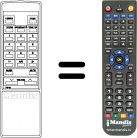 Telecomando equivalente Orion EUR53716