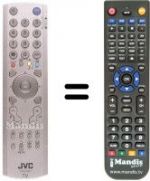 Telecomando equivalente JVC PD42B50BU