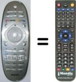 Telecomando equivalente Philips 37PFL9606H / 12