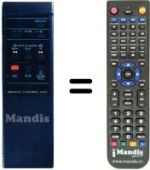 Telecomando equivalente JVC HR-D210