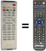 Telecomando equivalente Philips 32PF3302 / 10