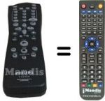Telecomando equivalente Philips VR400-58
