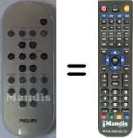 Telecomando equivalente Philips MCM240