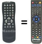 Telecomando equivalente Philips 862266711201
