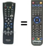 Telecomando equivalente Philips 862266795101