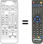 Telecomando equivalente RC1066E