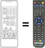 Telecomando equivalente RC1067E
