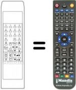 Telecomando equivalente RC144A