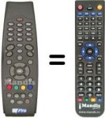 Telecomando equivalente RC39870B03-00