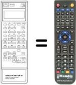 Telecomando equivalente RC693MV