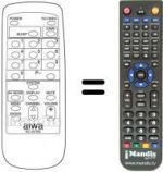 Telecomando equivalente RC-6VT05