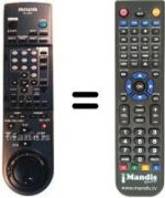 Telecomando equivalente Aiwa HV-FX7000