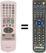 Telecomando equivalente Aiwa HV-FX4300