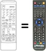 Telecomando equivalente RC-T1400KEAE
