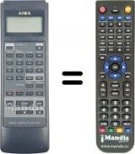 Telecomando equivalente RC-TG50P
