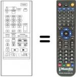 Telecomando equivalente RC-V37B
