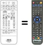 Telecomando equivalente RC-V55A