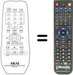 Telecomando equivalente RC-X101E