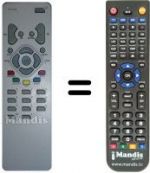Telecomando equivalente Saba T70172RI