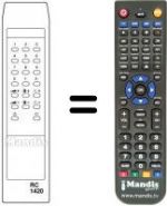 Telecomando equivalente RC1420