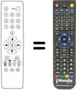 Telecomando equivalente RC211
