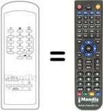 Telecomando equivalente SCHNEIDER STV3666