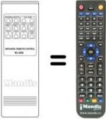 Telecomando equivalente RC2200
