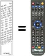 Telecomando equivalente RC3001