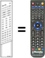 Telecomando equivalente RC3002