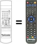 Telecomando equivalente RC307