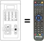 Telecomando equivalente RC4-J