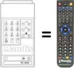 Telecomando equivalente RC4002