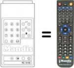Telecomando equivalente RC5140