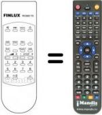 Telecomando equivalente RC580TX