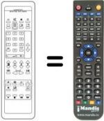 Telecomando equivalente RC5903