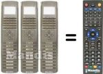 Telecomando equivalente Salora SV813