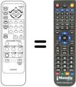 Telecomando equivalente RC6X03FE