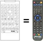 Telecomando equivalente RCM STEREO