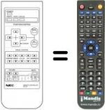 Telecomando equivalente Nec PX42