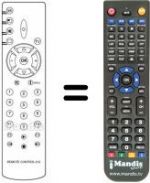 Telecomando equivalente SCHNEIDER TV100