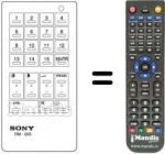 Telecomando equivalente Sony KV-2204ET