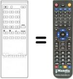 Telecomando equivalente Sony KV-2062MR