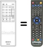 Telecomando equivalente RM626