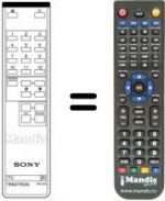 Telecomando equivalente Sony RM-656