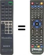 Telecomando equivalente Sony RM658