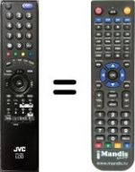 Telecomando equivalente JVC LT-42DR9BJ