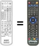 Telecomando equivalente RM-C812