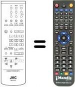 Telecomando equivalente JVC RM-C870